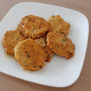 ヘルシー！鶏ひき肉と大葉の豆腐つくね